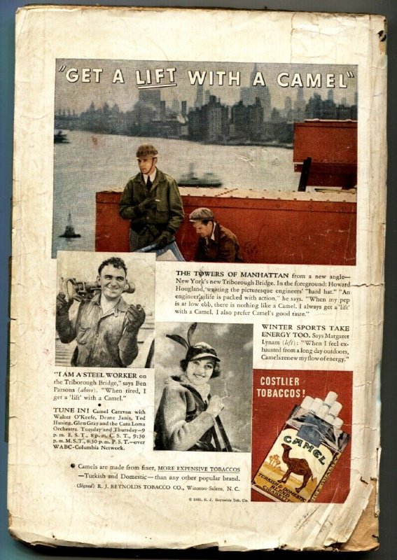 Dime Detective Pulp February 1936- Race Williams- Tattooed Cop- g