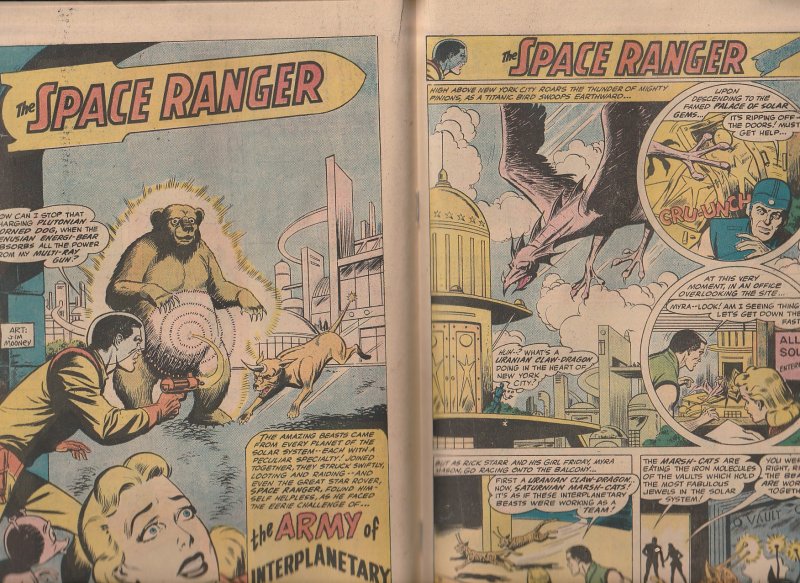 DC Super Stars # 4    Adam Strange ! Space Ranger ! Captain Comet !