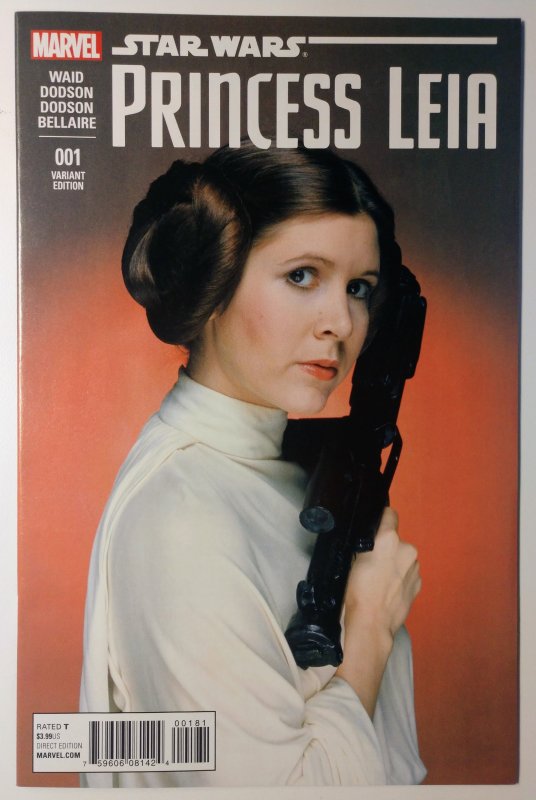 Princess Leia #1 (9.4, 2015) Movie Photo Variant 