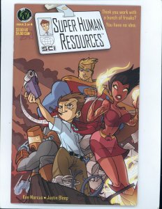 Super Human Resources #1 alternate cover