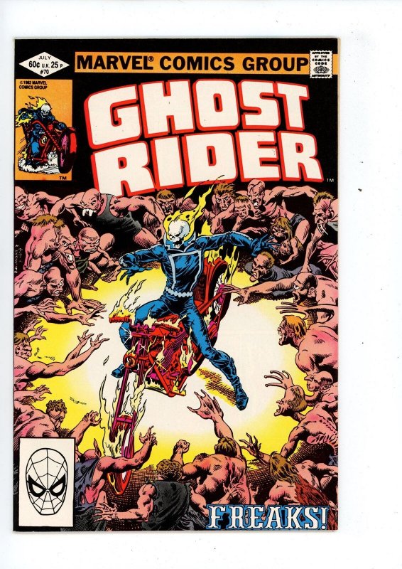 Ghost Rider #70 (1982) Marvel Comics