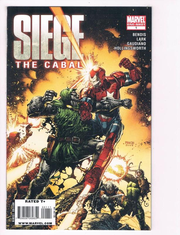 Siege The Cabal # 1 NM Marvel Comic Book One-Shot Iron Man Doctor Doom S80