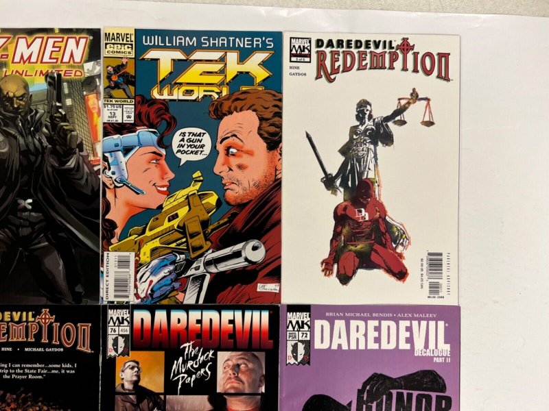 6 Marvel Comics Daredevil # 3 5 72 76 + X-Men # 2 + Tek World # 13 61 JS50