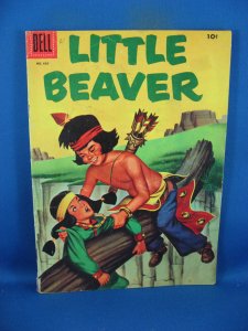 LITTLE BEAVER FOUR COLOR 660 VG 1955 DELL