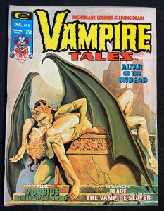 1973 VAMPIRE TALES #8 FN/VF MORBIUS APPEARANCE 1ST SOLO BLADE STORY 