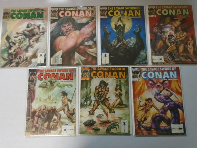 Savage Sword of Conan (1989-93) Lot 25 issues #168-212 7.0 FN