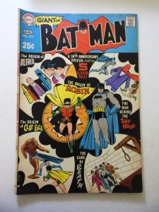 Batman #213 (1969) VG- Condition