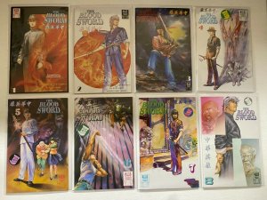 Blood Sword lot from:#1-53 Jademan 25 different books 8.0 VF (1988 to 1992) 