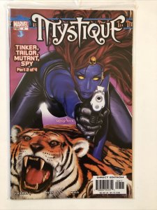 Lot Of 6 MYSTIQUE #3 4 5 6 7 8 Comic Book BRIAN VAUGHAN LINSNER X-MEN