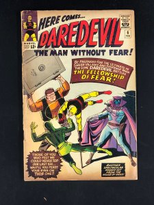Daredevil #6 (1965) GD 1st Mr. Fear