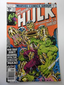 The Incredible Hulk #213 (1977) FN/VF Condition!
