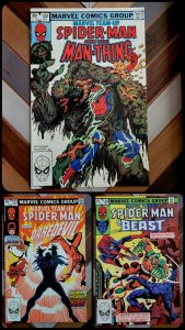 Marvel Team-Up #122-124 (Marvel 1982) Spider-Man! Feat MAN-THING Daredevil BEAST