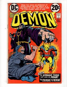 The Demon #4 (1972)  CLASSIC Jack Kirby HORROR/SORCERY !!! / ID#562