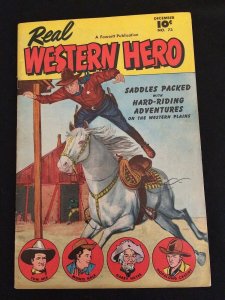 REAL WESTERN HERO #73 F/F- Condition