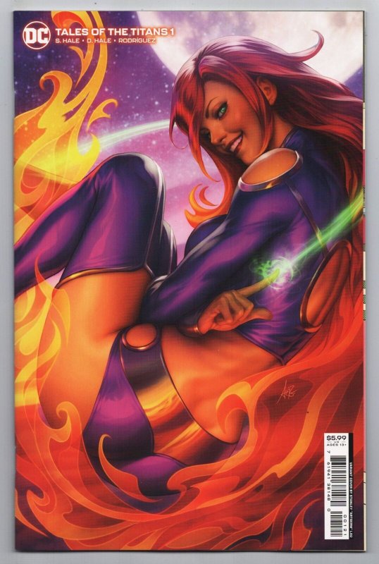 Tales Of The Titans #1 Cvr B Artgerm Variant | Starfire (DC, 2023) NM