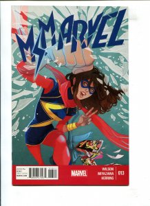 Ms. Marvel #13-1st appearance of Kamran (9.2 OB) 2015