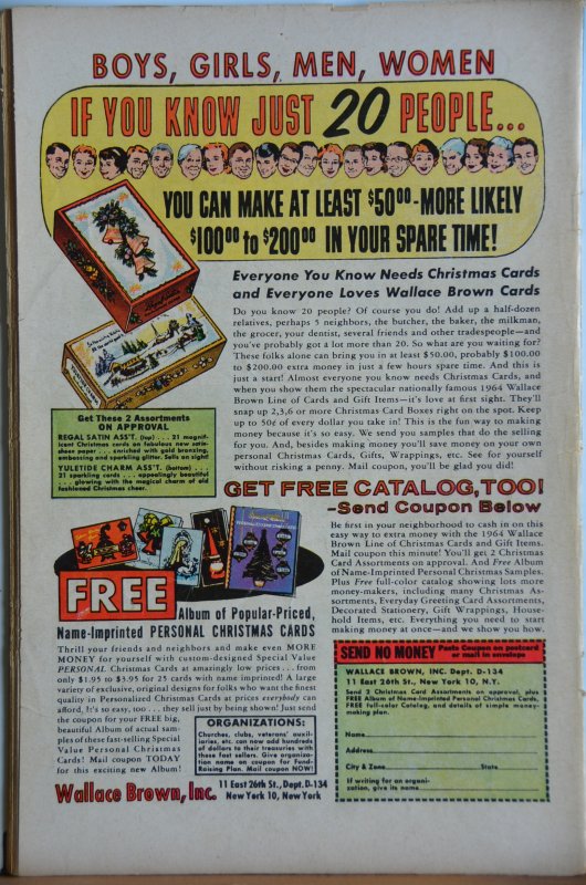 Strange Tales #125 (1964) Sub-Mariner Thing Battle!!