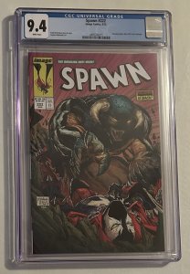 Spawn #222 CGC 9.4 White Pages Spider-Man Venom Homage Todd McFarlane