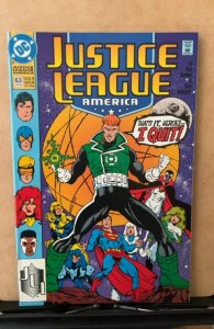 Justice League America #63 (1992)