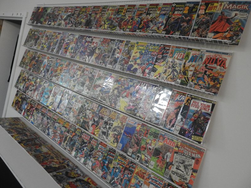 Huge Lot of 130+ Comics W/ X-Men, Marvel Team-Up, Captain America Avg. FN/VF