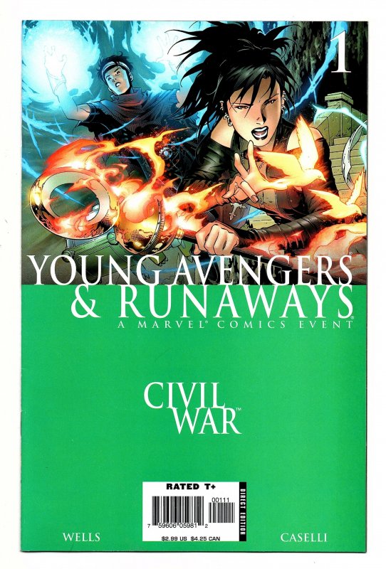 CIVIL WAR: YOUNG AVENGERS & RUNAWAYS #01-04 (2006) JIM CHEUNG | 4 BOOK SET