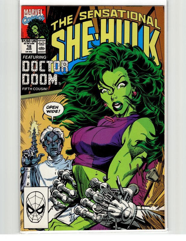 The Sensational She-Hulk #18 (1990) She-Hulk [Key Issue]