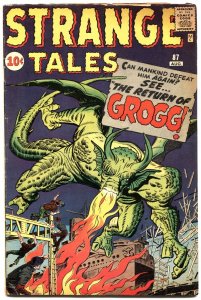 Strange Tales #87  1961 - Marvel  -FN+ - Comic Book