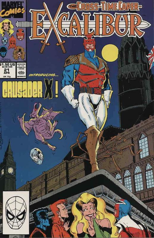 Excalibur #21 VF/NM; Marvel | save on shipping - details inside