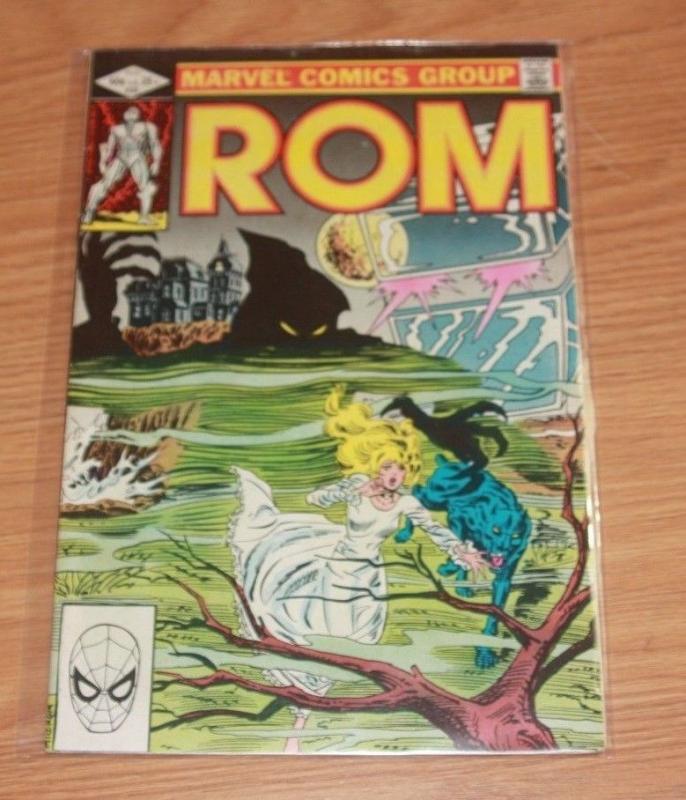 ROM comic #33 (Aug 1982, Marvel) spaceknight dire wraths