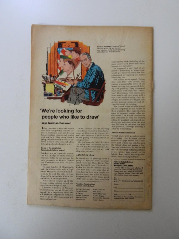 Nick Fury, Agent of SHIELD #10 VG condition top staple detached from cover