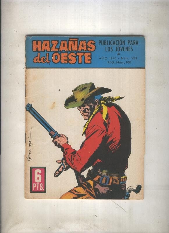 Hazañas del Oeste numero 223: Buen trabajo, hermano (Alfonso Font)