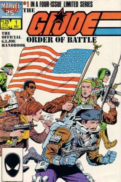 G.I. Joe Order of Battle #1, NM (Stock photo)