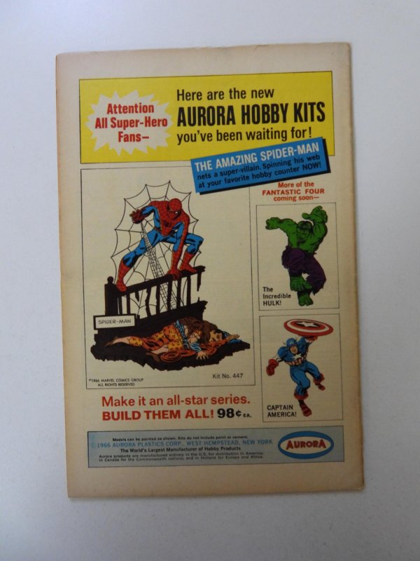 The Amazing Spider-Man #44 (1967) GD+ condition 2 spine split