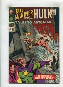 TALES TO ASTONISH #86 (6.0/6.5) WRATH OF WARLORD KANG!! 1966