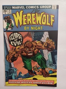 Werewolf by Night #25 - MVS intact - 1974 - VF