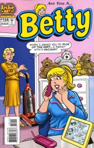 Betty #154 GD ; Archie | low grade comic Vacuum Cover
