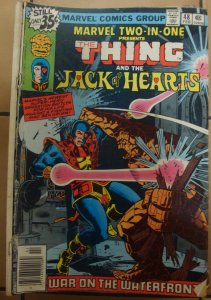 Marvel Two-in-One #48 Thing & Jack of Hearts