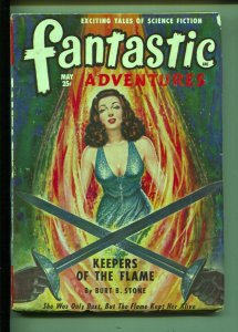 PULP:  Fantastic Adventures-Pulp-5/1949-Burt B. Stone-Alexander Blade