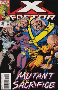 X-Factor #94 (with card) FN ; Marvel | J.M. DeMatteis