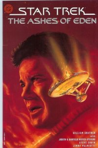 STAR TREK THE ASHES OF EDEN SQUAREBOUND COMIC EDITION WILLIAM SHATNER WRITER 