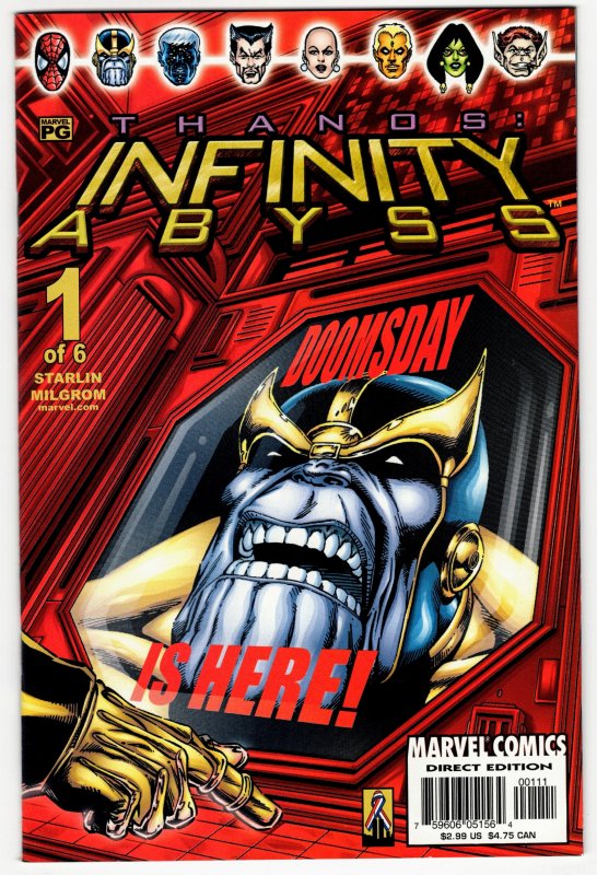 INFINITY ABYSS #1 (9.2) Modern Age DC ID22L