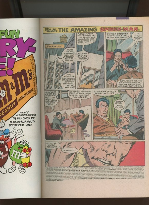(1987) The Amazing Spider-Man #289: COPPER AGE! KEY ISSUE! DIRECT! (7.5)