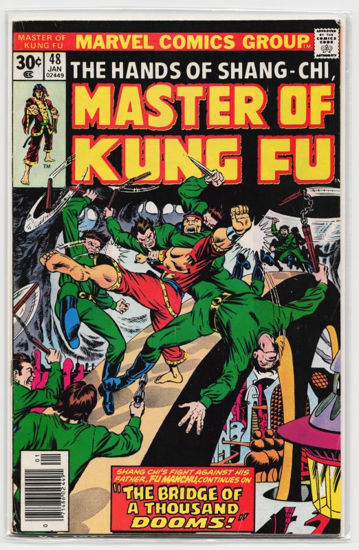 Master of Kung Fu #48 (1977) Master of Kung Fu / Shang-Chi