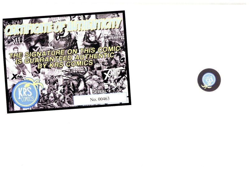 WASTELANDERS: DOOM CLAYTON CRAIN VARIANT TRADE DRESS/VIRGIN SIGNED SET W/COA.