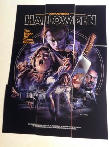 Fright Rags Halloween 78 trading card complete set parallels & stickers movie