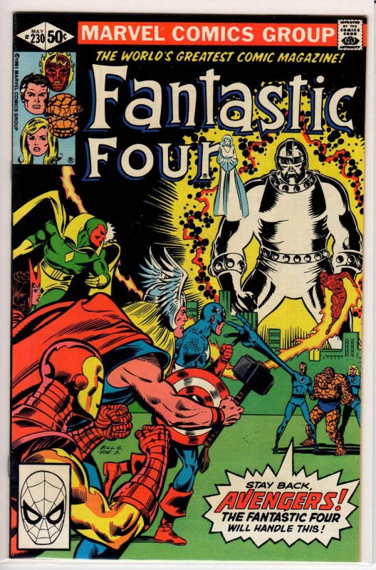 Fantastic Four #230 Direct Edition (1981) 8.5 VF+