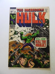 The Incredible Hulk #120 (1969) GD/VG condition see description