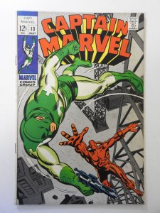Captain Marvel #13 (1969) FN Condition!