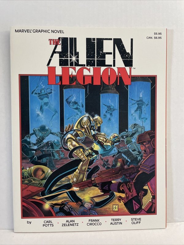 Marvel Graphic Novel Alien Legion