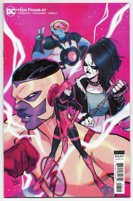 Teen Titans #47 Babs Tarr Variant (DC, 2020) NM